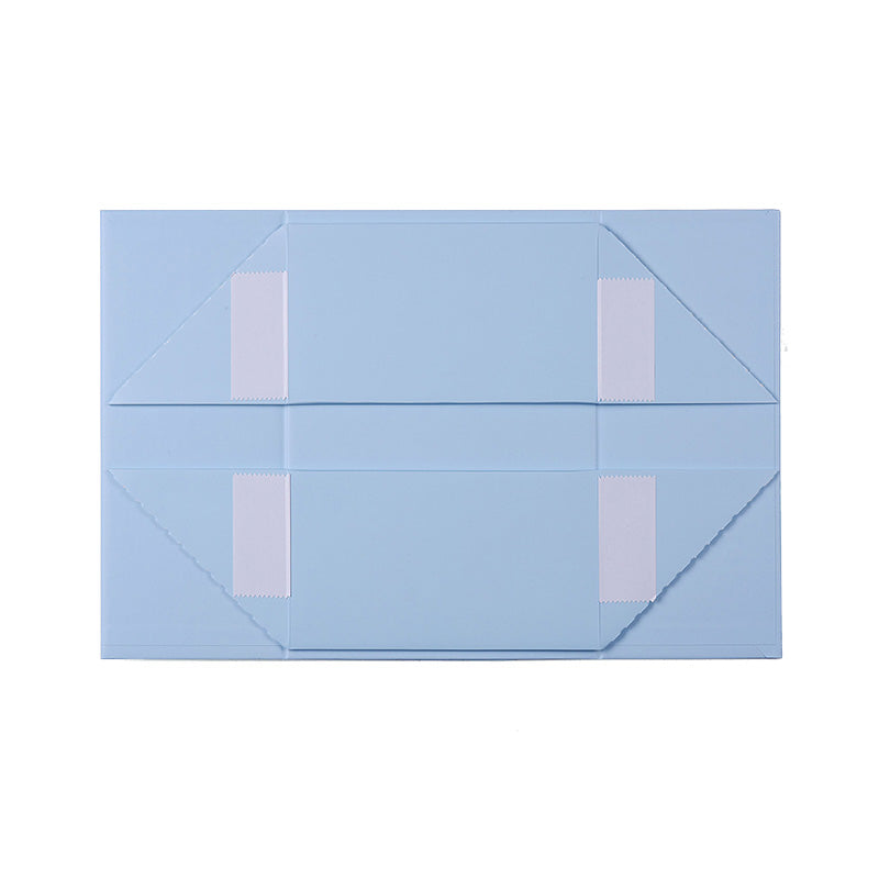 Magneetdoos met strik - A5 - Baby Blauw mat gelamineerd - Couture