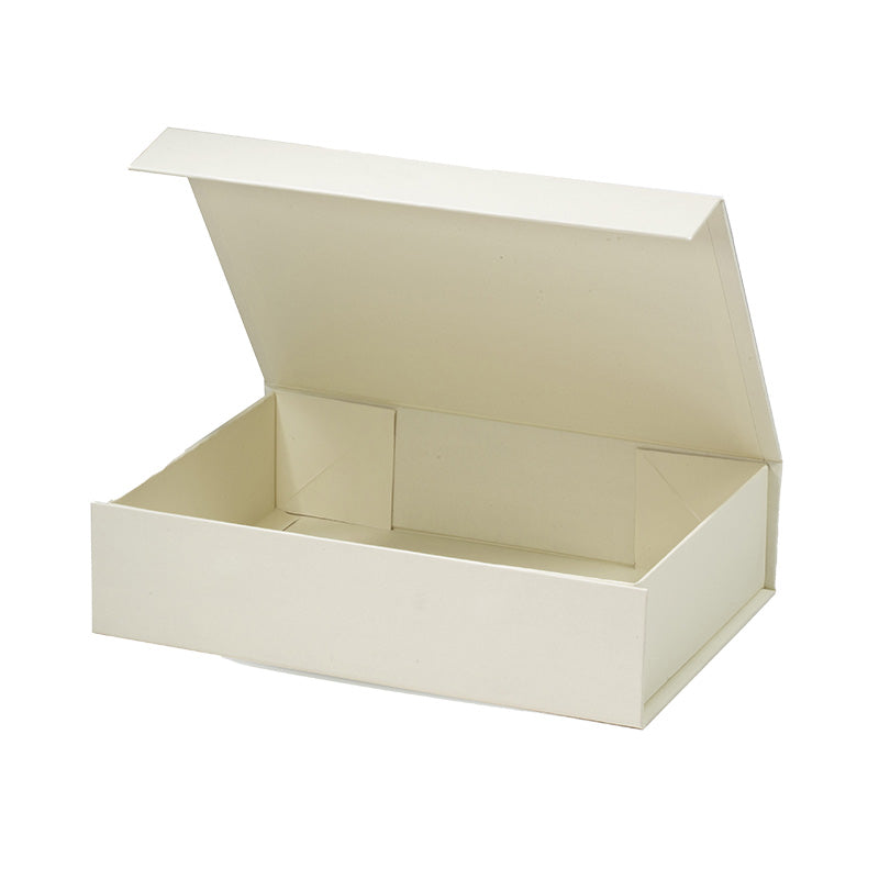 Magneetdoos met strik - A5 - Ivoor kraft - Couture