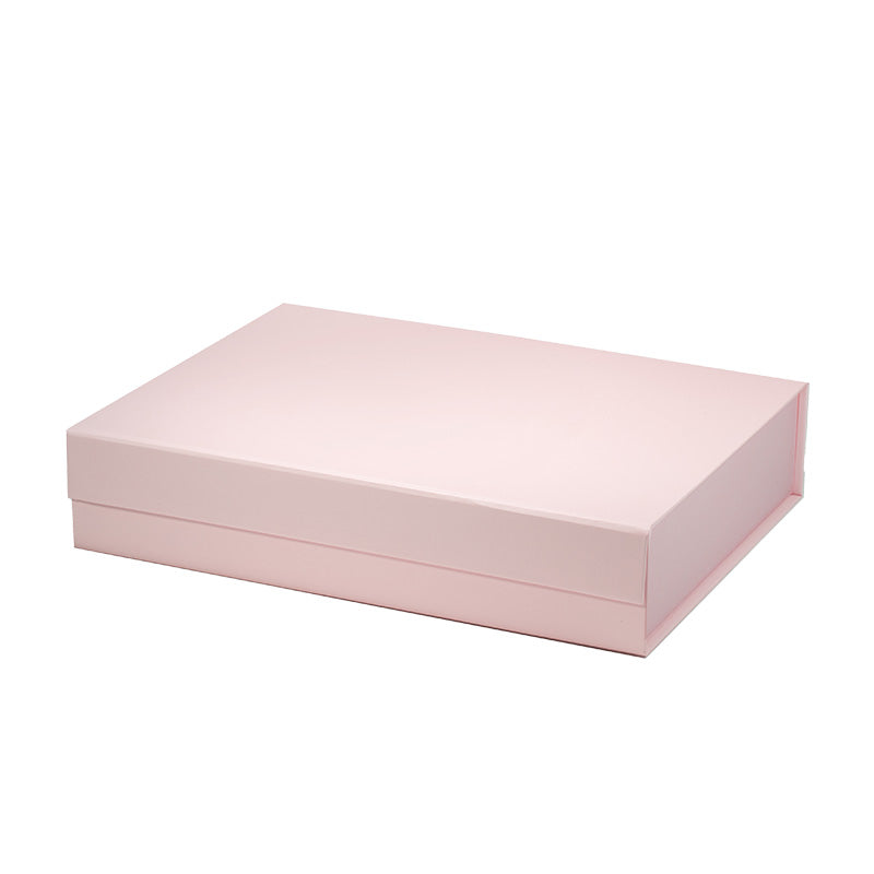 Magneetdoos met strik - A4 - Roze mat gelamineerd - Couture
