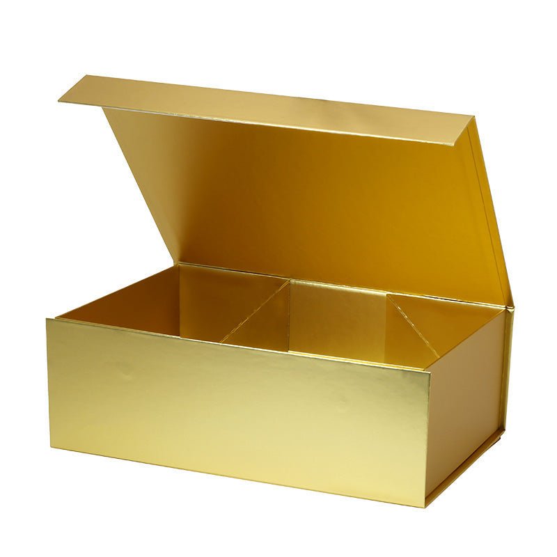 Magneetdoos met strik - A4 - Goud mat gelamineerd - Couture