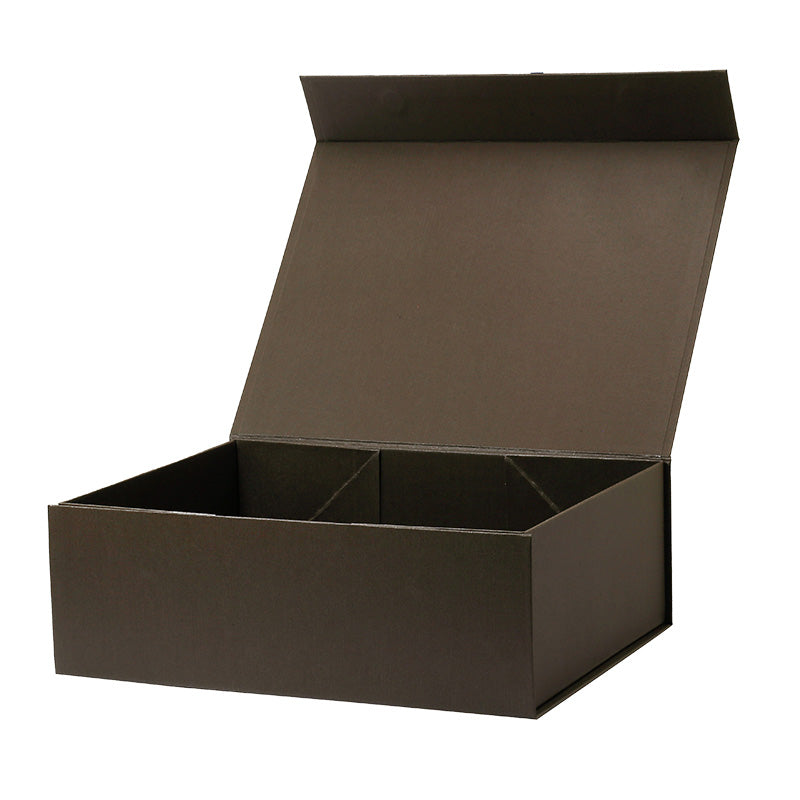 Magneetdoos - A4 - Bruin mat gelamineerd - Oxford leer - Couture