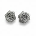 Zilveren Roosjes (Groot) 35mm per 40 stuks