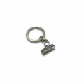 Sleutelring met klem Zilver 16mm per 25 stuks