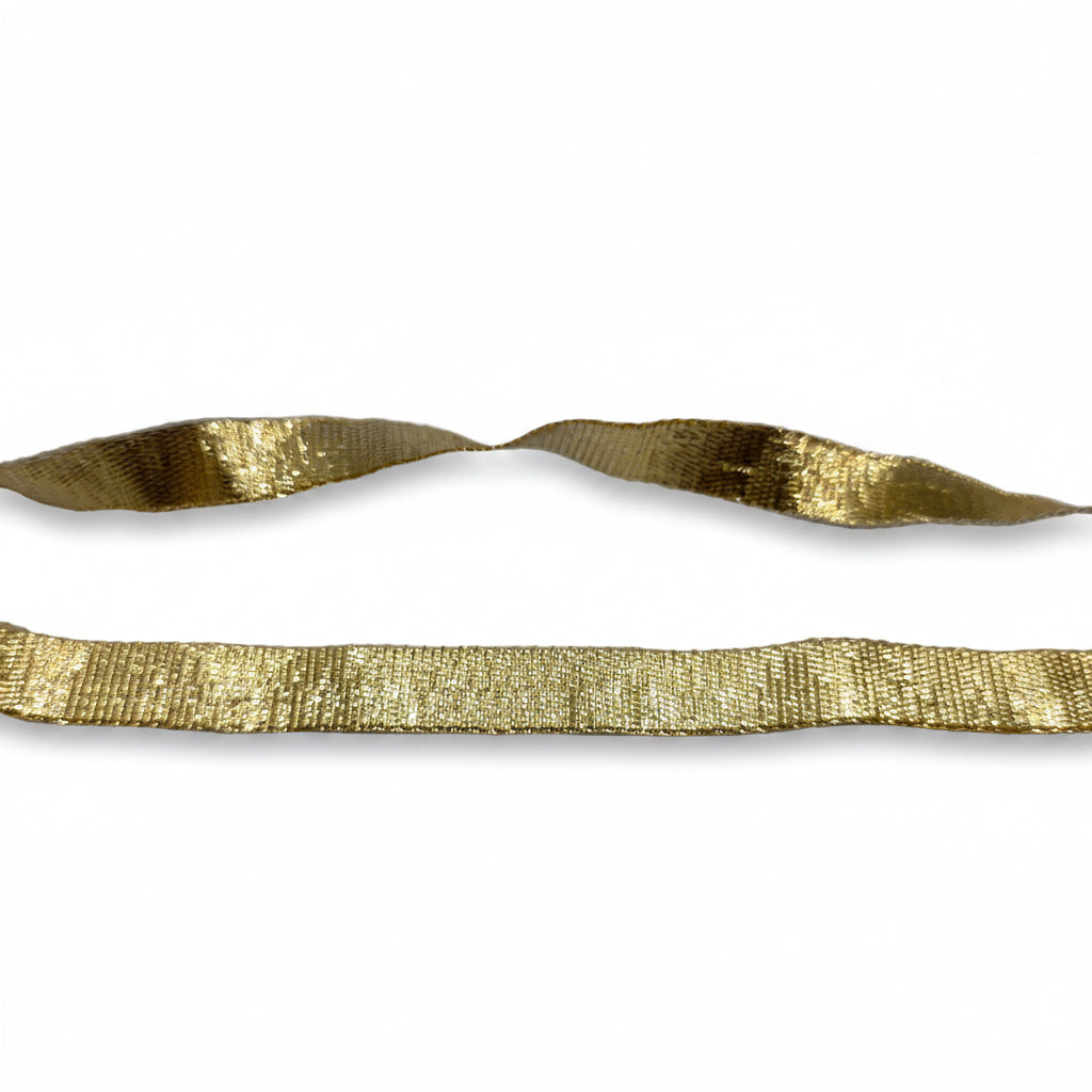 Lurex sierband Goud 10mm per 25 meter