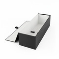 Magneetdoos - Luxe wijndoos - Zwart wit kraft - Elegant+ FSC®