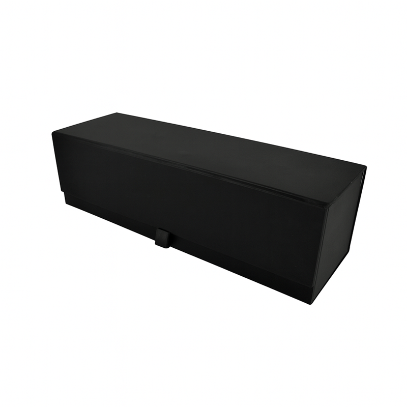 Magneetdoos - Luxe wijndoos - Zwart wit kraft - Elegant+ FSC®