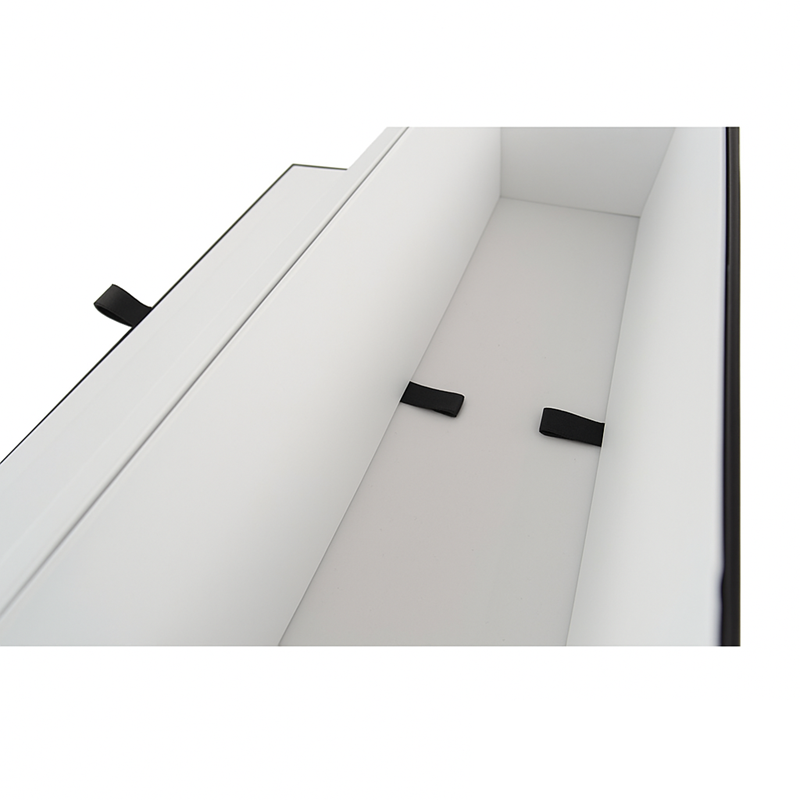 Magneetdoos - Luxe wijndoos - Zwart wit kraft - Elegant+ FSC®