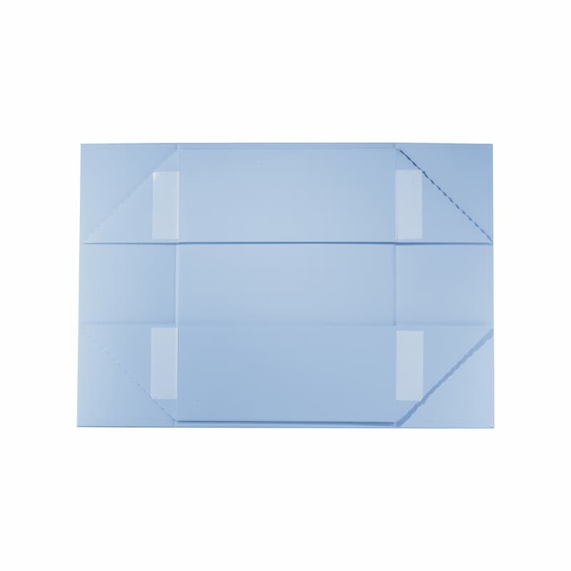 Magneetdoos met strik - A4 - Baby Blauw mat gelamineerd - Couture