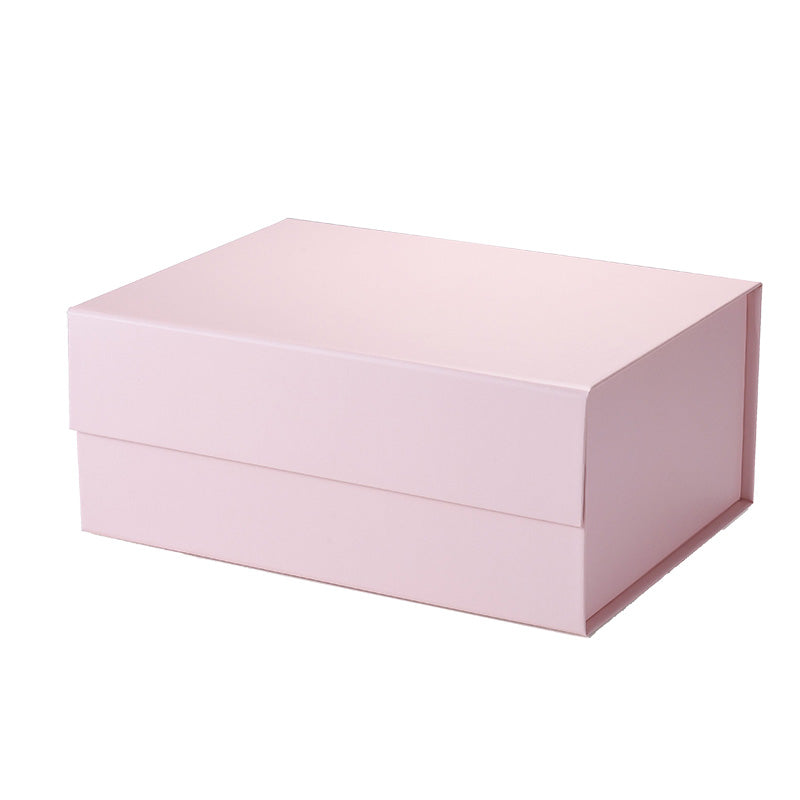Magneetdoos met strik - A5 - Roze mat gelamineerd - Couture