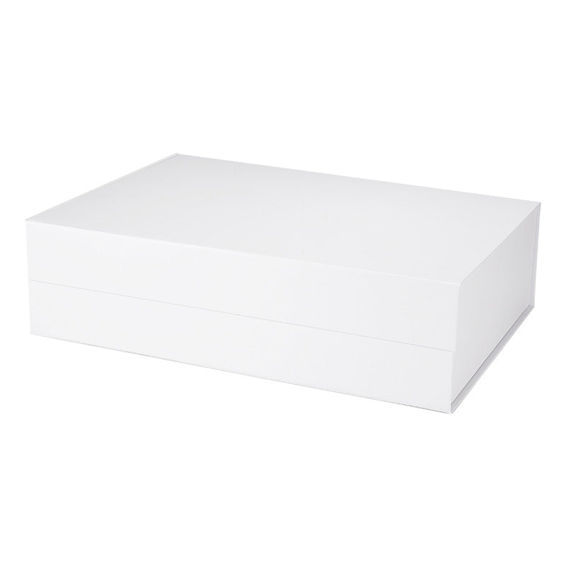 Magneetdoos met strik - A3 - Wit mat gelamineerd - Couture