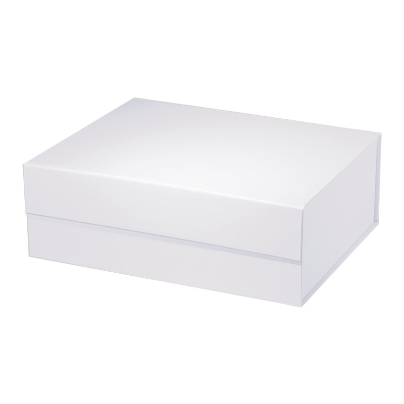 Magneetdoos met strik - A4 - Wit mat gelamineerd - Couture