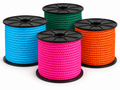 Acryl koord gevlochten 3mm diverse kleuren per 100 meter
