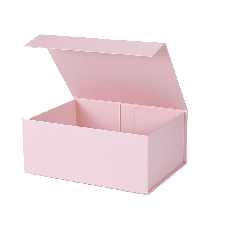 Magneetdoos met strik - A5 - Roze mat gelamineerd - Couture
