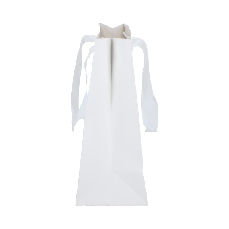 Papieren draagtassen - A5 - Wit kraft - Couture