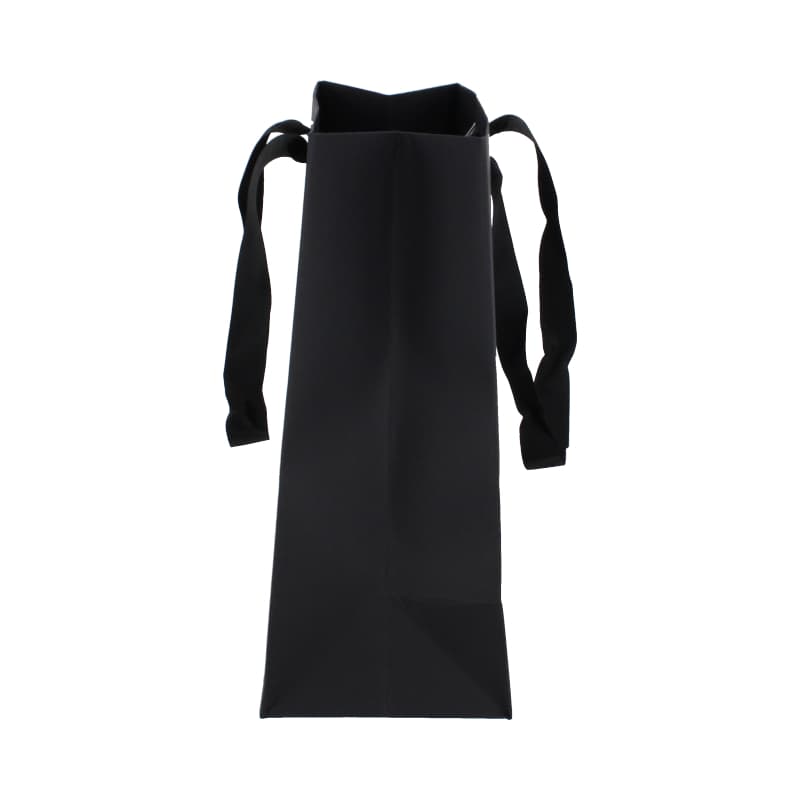 Papieren draagtassen - A5 - Zwart kraft - Couture