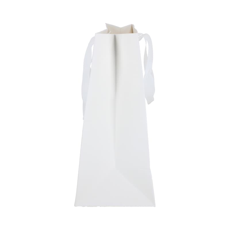 Papieren draagtassen - A4 - Wit kraft - Couture