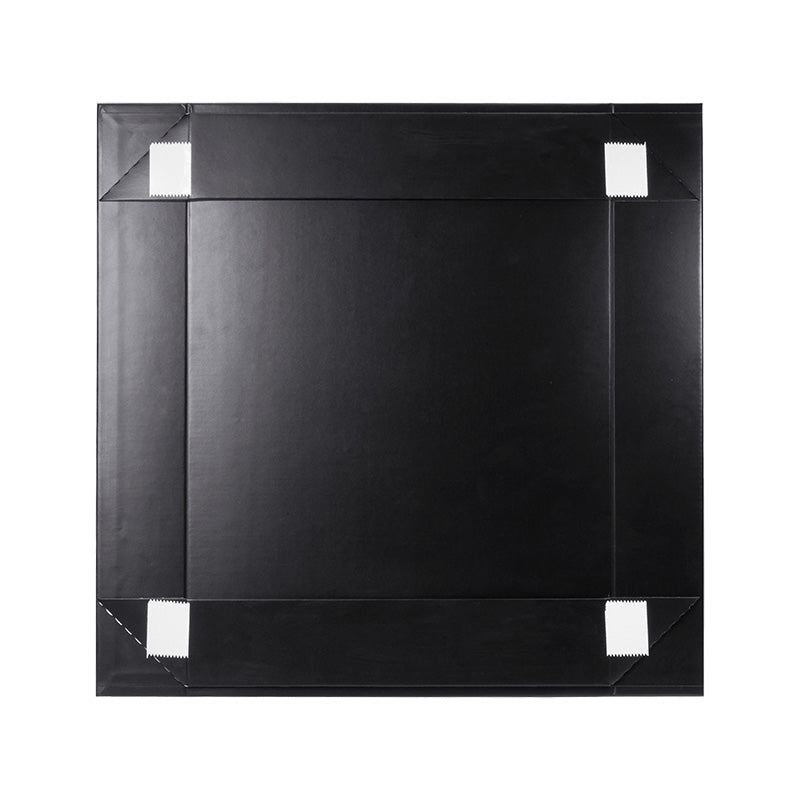 Magneetdoos met strik - A3 - Zwart mat gelamineerd - Couture