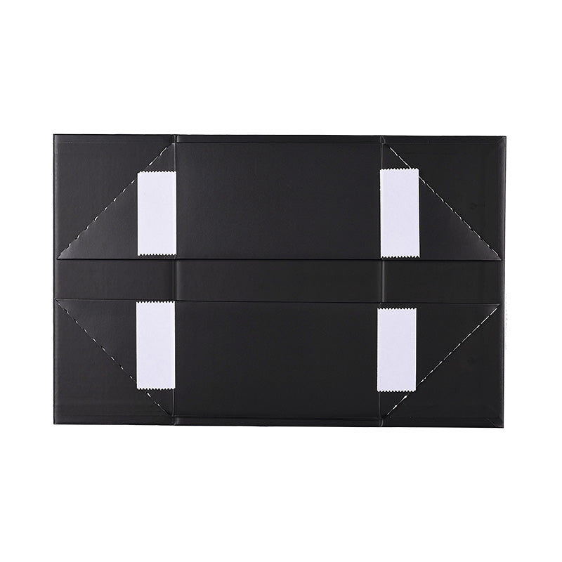 Magneetdoos met strik - A5 - Zwart mat gelamineerd - Couture