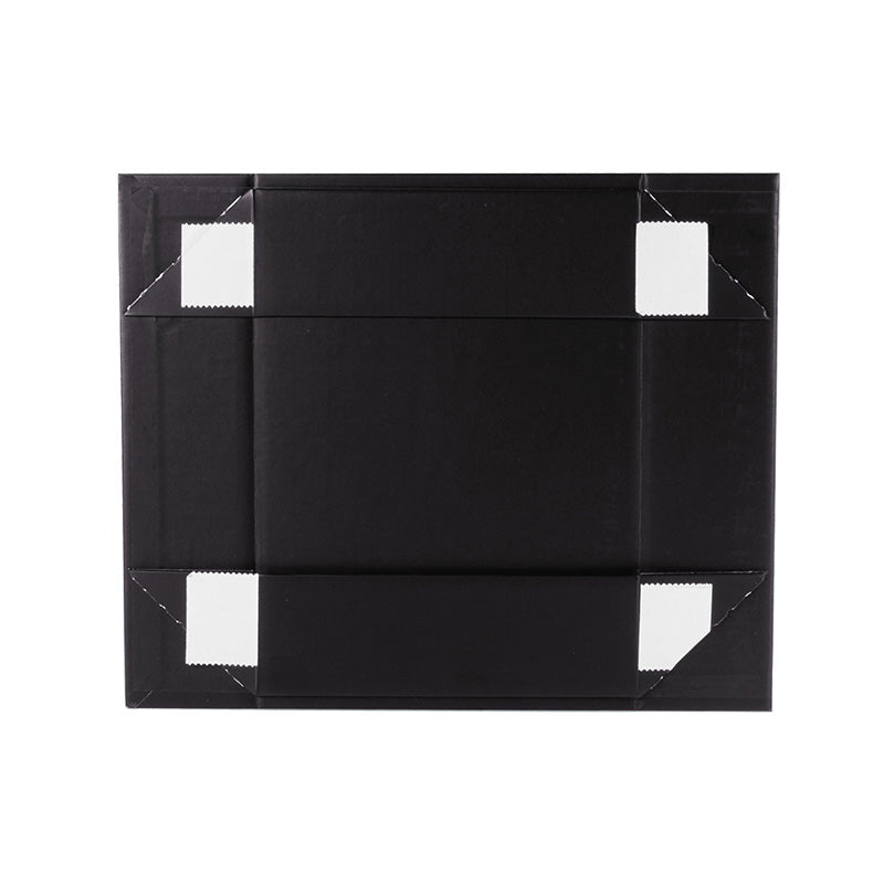 Magneetdoos met strik - A5 - Zwart mat gelamineerd - Couture