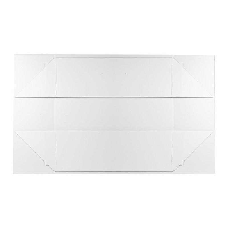Magneetdoos met strik - A4 - Vierkant - Wit mat gelamineerd - Couture