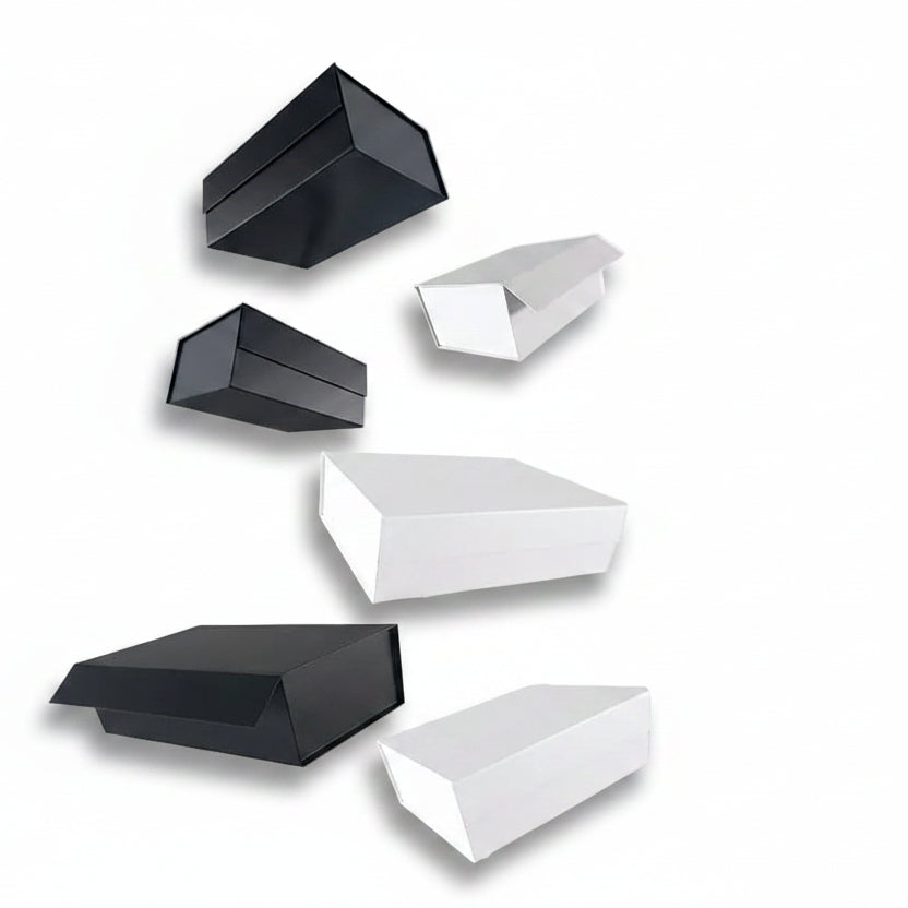 Magneetdoos - A5 - Zwart mat gelamineerd - Couture