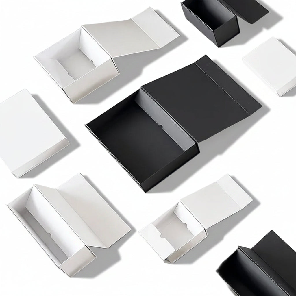 Magneetdoos - Koningsblauw kraft - Elegant FSC®