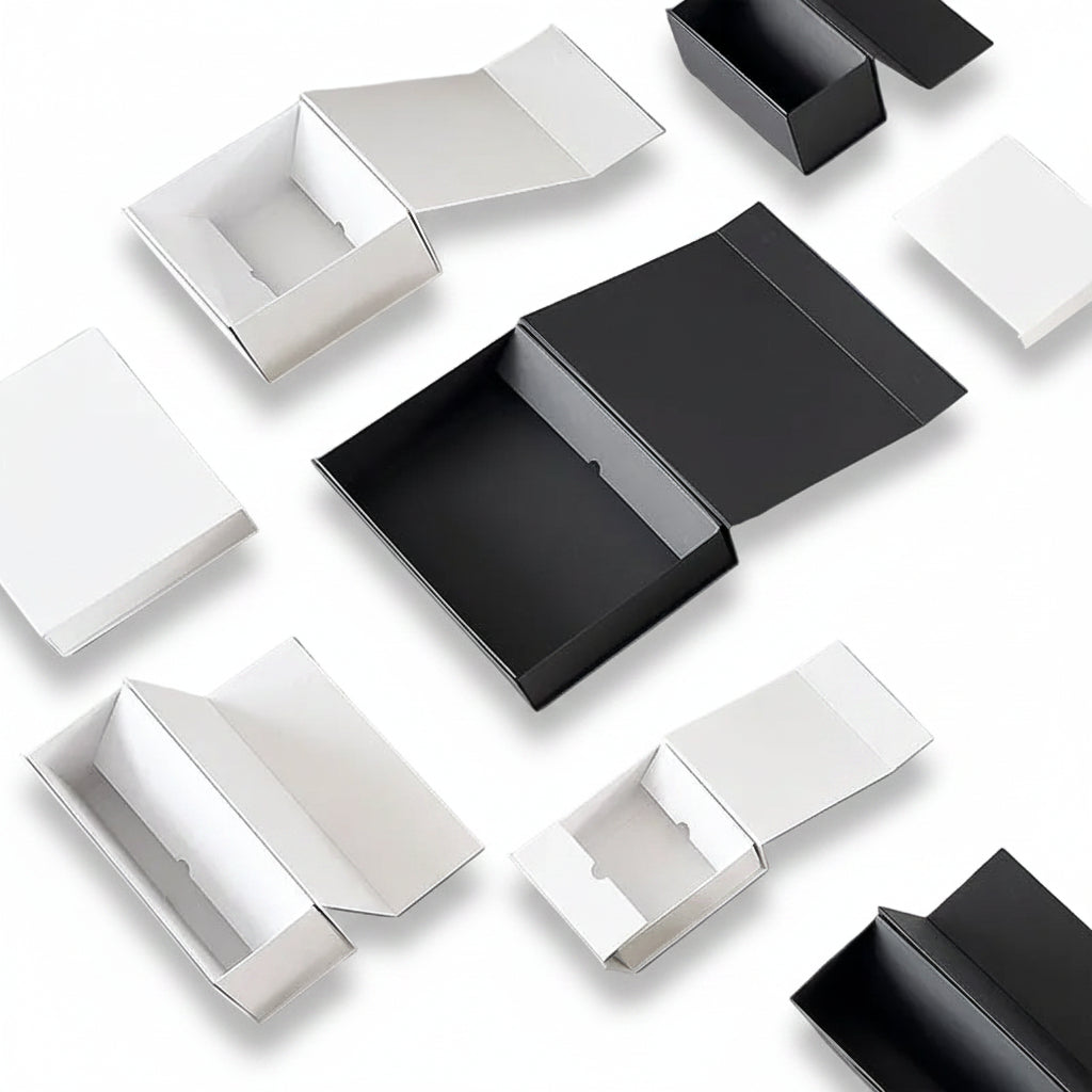 Magneetdoos - Zwart kraft - Elegant+ FSC®