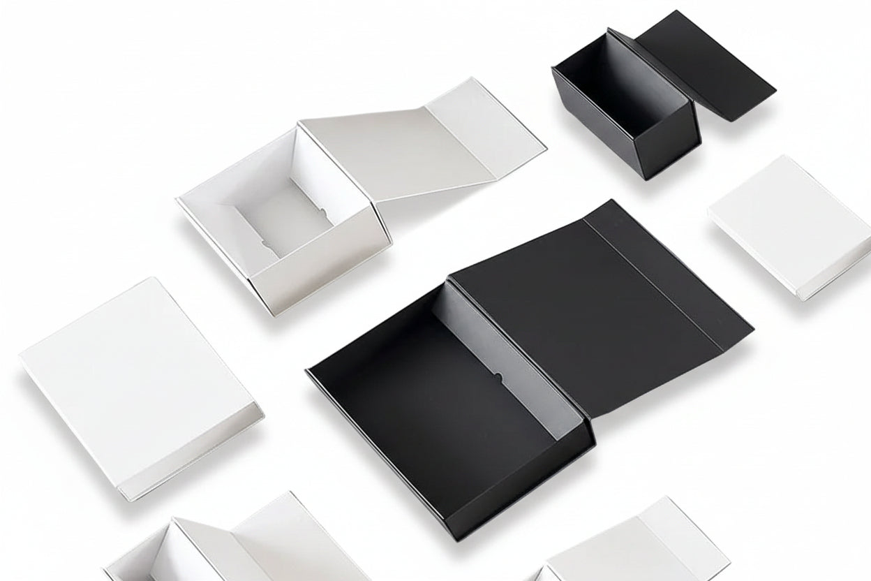 Magneetdoos - Zwart kraft - Elegant FSC®