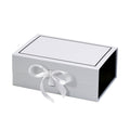 Magneetdoos met strik - A5 - Wit/zwart mat gelamineerd - Couture