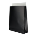 Geschenkzakken papier - Zwart mat gelamineerd - Blokbodem - Cachet FSC®